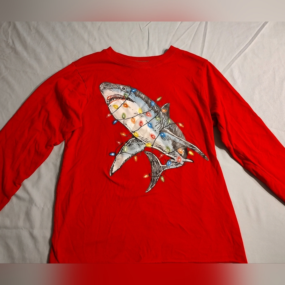 Holiday Time Christmas shirt size 8
